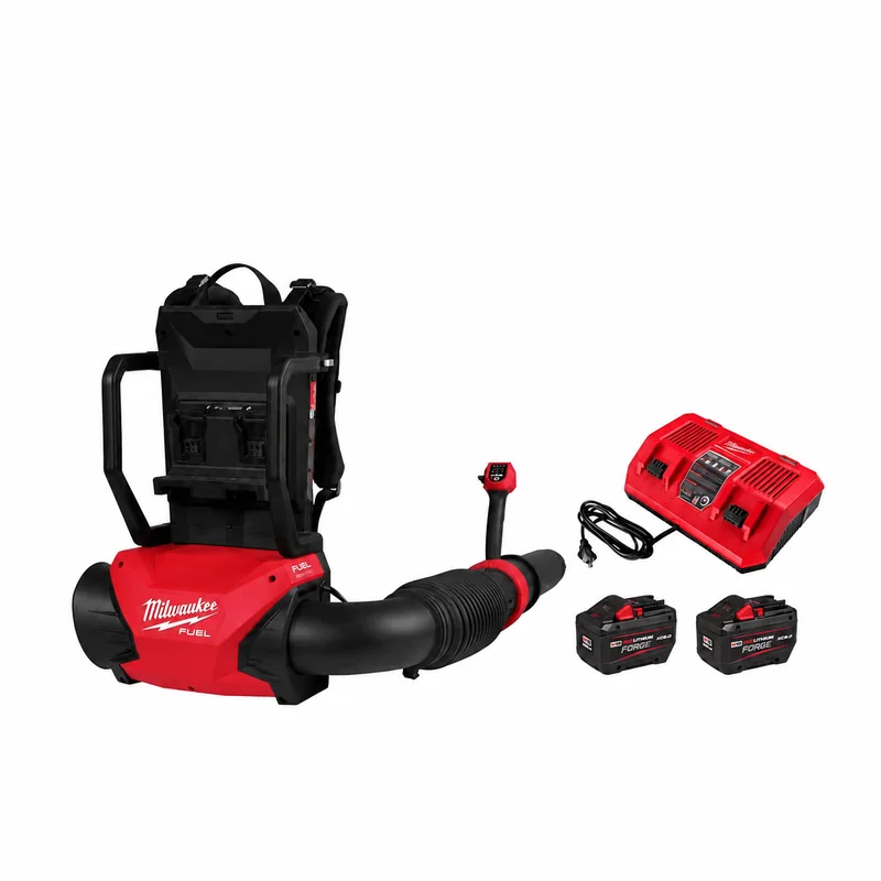 Milwaukee 3009-22HD — Backpack Blower with Two 12Ah FORGE Batteries — product photograph