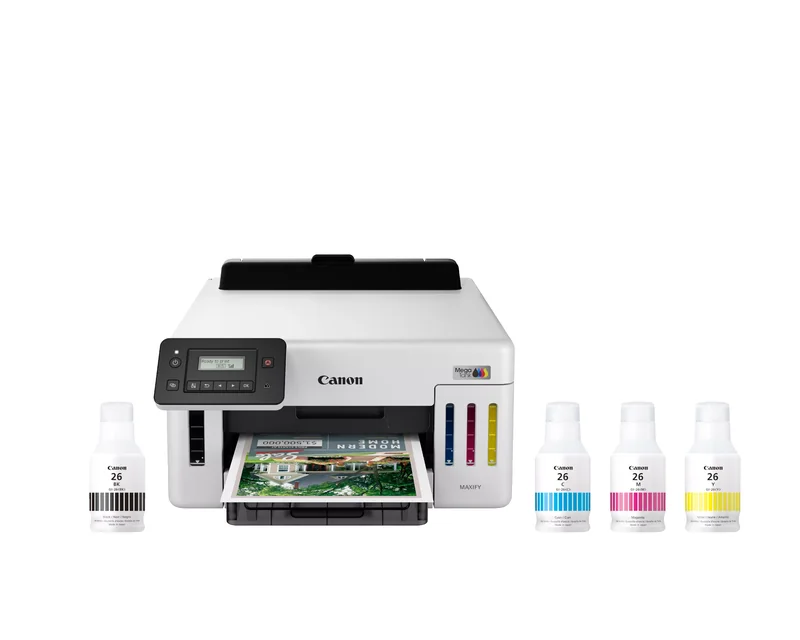 Canon MegaTank GX5120 — Wireless Supertank Inkjet Printer — product photograph