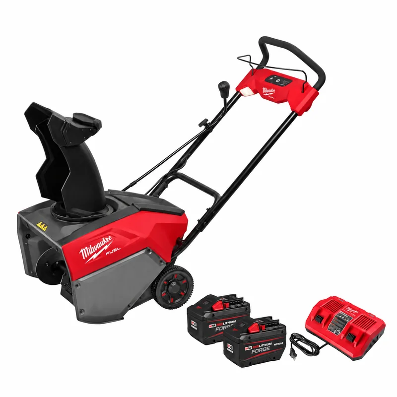 Milwaukee 3036-22HD — 21-Inch Cordless Snow Blower with Two 12Ah Batteries — product photograph