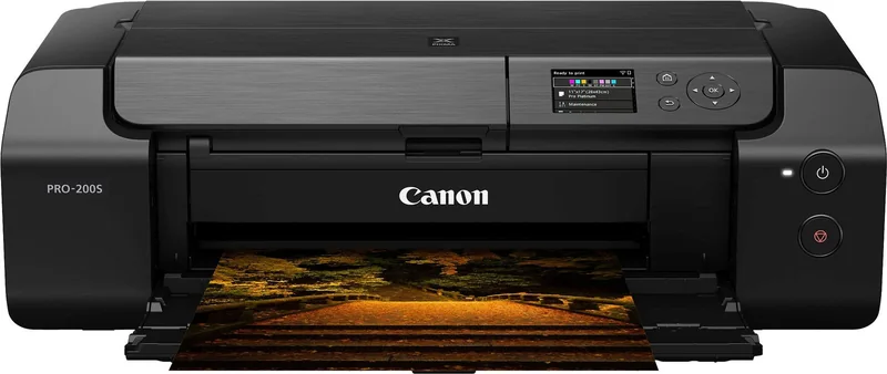 Canon PIXMA PRO-200S — Wireless Photo Printer, Black — product photograph