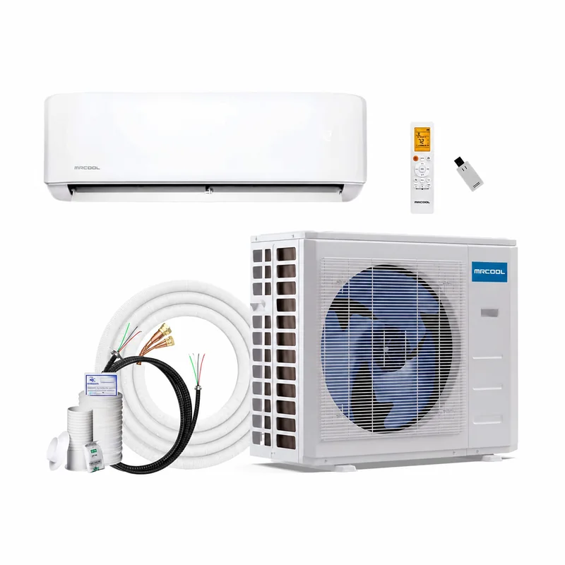 MRCOOL DIY 5th Gen — 12,000 BTU, 115V Mini-Split with 25-Foot Line Set — product photograph